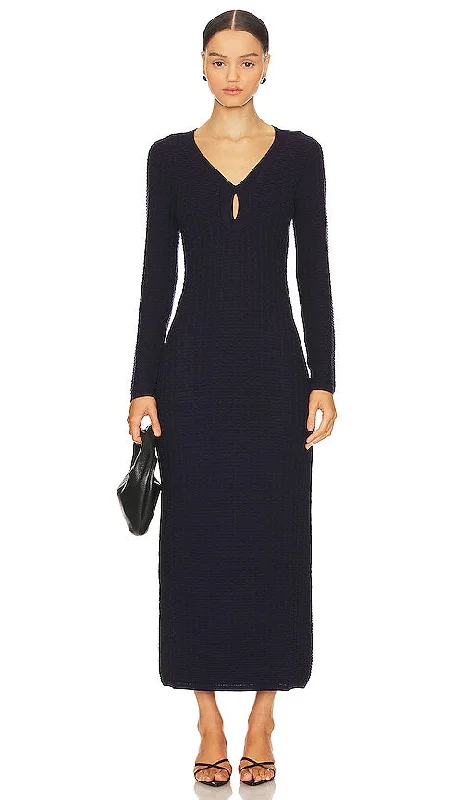 Sancia The Antonia Dress in Navy