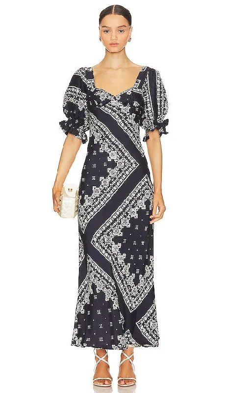 Sancia The Palomi Dress in Navy