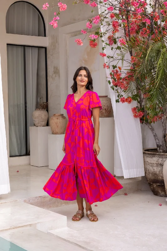 Red Geometric