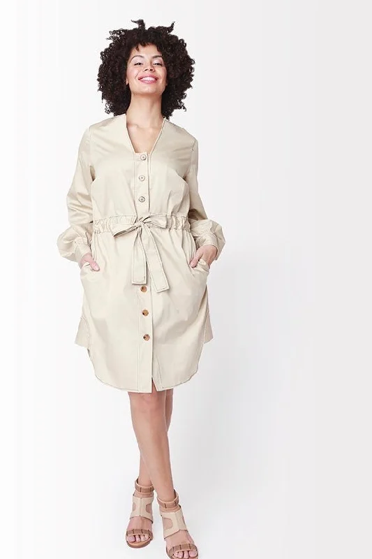 Shegul Emme Dress -Khaki