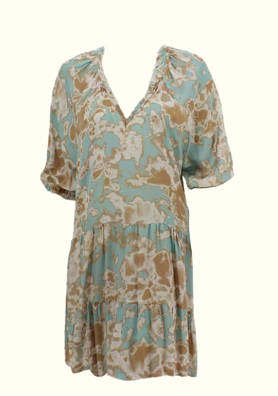 Sofia Celeste Tie Dye Sean Dress-Final Price