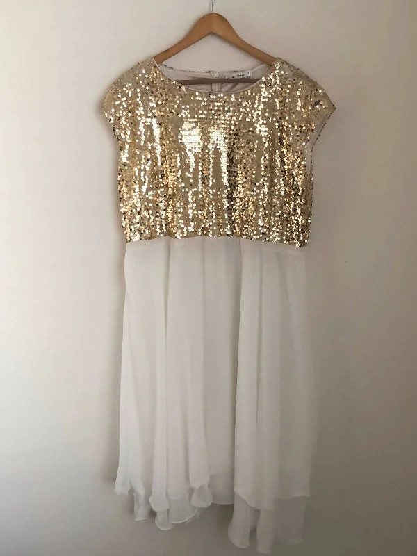 Sparkling Bedazzled Gold dress
