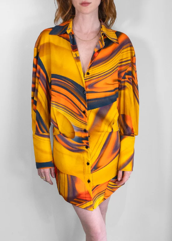 The Attico Multicolor Sylvie Dress