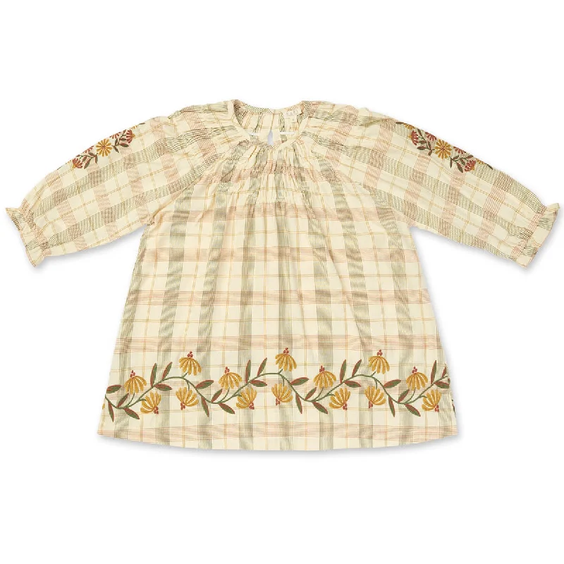 Tulip Dress in Harvest Plaid by Lali