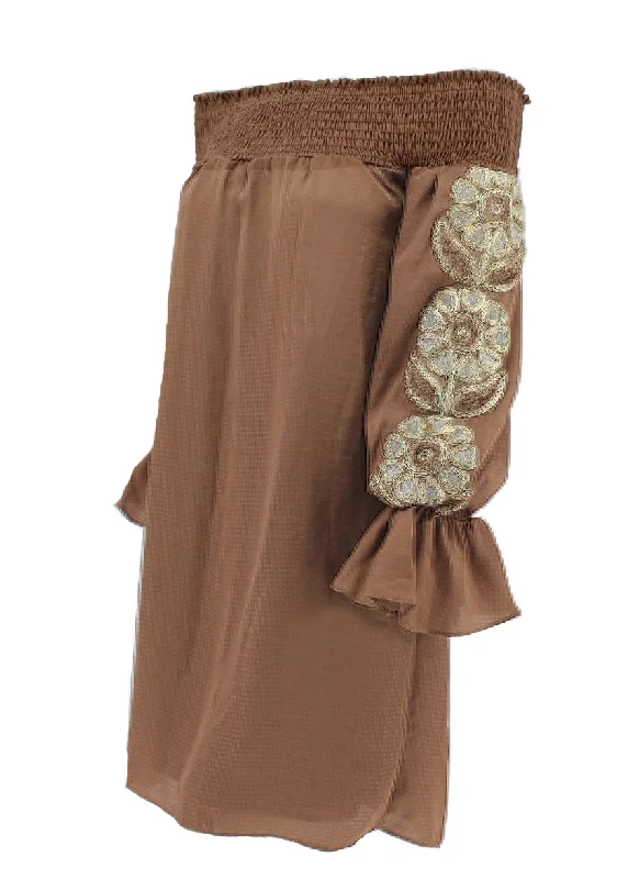 Va Voom Glamour Mocha Dress