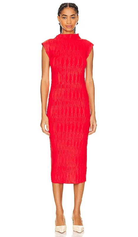 Veronica Beard Gramercy Dress in Red