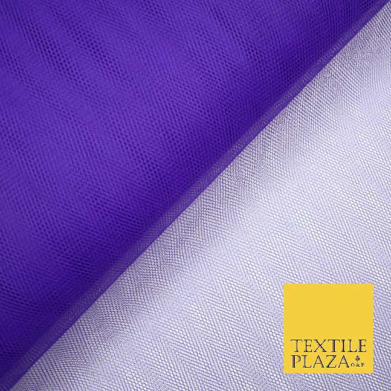 VIOLET PURPLE Premium Quality Tutu Bridal Dress Stiff Net Fabric Tulle Material 60" 5958