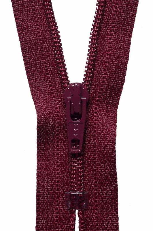 YKK Dress Zip - 527 DARK WINE